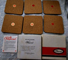 Vintage Pimpernel  garden Herbs  cork Back Coasters set Of 6 made In England