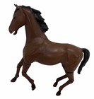 Marx Johnny West Comanche Horse Vintage Brown Noddable Head Moveable Joints 12   