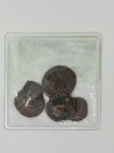 Ancient Roman Provincial Bronze Coin Lot Of 5  2nd-4th Century Ad