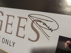 Bee Gees One Night Only Concert Autographed By All 3 Framed Poster 