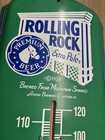 Vtg 1992 Rolling Rock Premium Beer Advertising Thermometer  Usa  27 