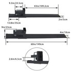 Clamp On Bucket Loader Attachment Skid Steer Tractor Pallet Forks 60  4000lbs