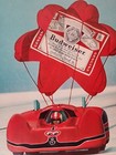 Vtg Budweiser Beer Small Poster When You Say Budweiser  You ve Said It All