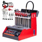 Car Motorcycle Injector Ultrasonic Cleaner Injection Tester  6 Cylinder 