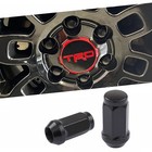 24 Pc 14x1 5 Lug Nuts Black 19mm Hex Compatible With Chevy Gmc 6 Lug Aftermarket