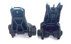 Gently Used Set Magpul Mbus Pro Folding Sight Black  Steel Rail Mounted Flip Up