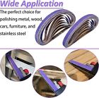 20x 1 2  X 18  File Sanding Belts 40-320 Grit Sander Belts For  Metal Polishing