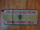 Vintage Worthington Lite Pub Bar Towel Beer Mat Breweriana Man Cave