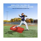 2025 Upgraded Portable Pitching Mound For Baseball  Pitchers Mound Baseball W   