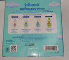 Johnson s Essentials Baby Gift Set  Baby Bath Essential Products 4pc Set W box
