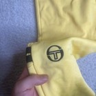 Sergio Tacchini Men s Yellow Track Pants Loose Fit Straight Xl