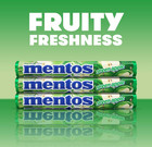 Mentos Chewy Mint Candy  green Apple  14 Pieces Per Roll  15 Count Party Pack