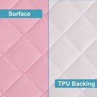 Waterproof Toddler Fitted Sheets Set  2 Piece  Machine Washable