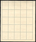 Yugoslavia Stamp Sheet 1952 Sc  359 5d Tan   15th Olympic Games  Helsinki  