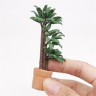 1 12 Dollhouse Miniature Leafed Potted Plant Garden Flower Furniture Accessories