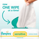 Pampers Sensitive Baby Wipes Unscented 11 Pack 616 Count Water Wipes Bulk