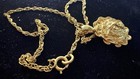 Anne Klein Vintage Gold Tone Lions Head Designer Set