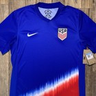 Nwt 2024 Nike United States Away Blue Soccer Jersey Mens Medium Usmnt Usa  95