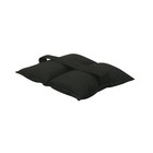 Global Truss Gt-sb25 25 Lb Black Canvas Sandbags For Lighting   Trussing 2 Pack