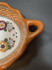 Talavera Mexican Pottery Oval Handled Bowl 9   x5 5    Hand Painted Lead Free