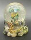 Vtg  2002 Westland Gift Mini Winged Fire-breathing Celestial Dragon Snow Globe