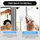 Shower Door Magnetic Strip Insert Flexible Strong 3 8 X 4 25 Inch 1 Roll98inch 