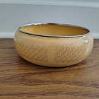 Vintage Acc 1958 Parmigiano Cheese Enamelware Grating Bowl Dish Parmesan Italy