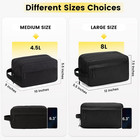 Travel Toiletry Bag For Men - Hanging Toiletries Bag Water Resistant Dopp Kit Tr