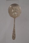 Kirk   Son Repousse Sterling Silver Bon Bon Spoon - 28 Grams