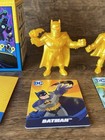 Wendy s Kids Meal Minifigures Dc Rare Gold Robin Batman Harley Quinn With Cards