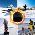 Winter Warm Cap Windproof Fleece Hat Skull Cap Running Beanie Hat For Men Women