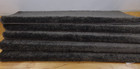 Bullnose Carpet Stair Treads Dk Gray 30  X 9 1 2  X 1 2  Lot Of 5 Peel   Stick