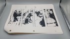 Alien 3 Production Used 1992 Reshoot Storyboard  dog Burster Sequence 