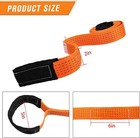 2 Pcs 2  X10ft Heavy Duty Nylon Lifting Sling Strap  15000lb Capacity Super Stur