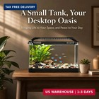 3 5 Gallon Betta Fish Tank  All In One Aquarium Starter Kits With Back Filter  A