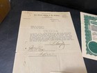 Antique Stock Certificates 1916 New Orleans Sulphur   Oil Company Lot Of 4