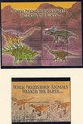 Micronesia Sc 615-20 Nh 3minisheets 3s s Of 2004 - Dinosaurs -  dlm34 