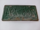 1963 Illinois Rusty Crusty License Plate 266 294 Land Of Lincoln
