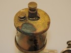 3 Different Vintage Glass Industrial Machine Oilers Steampunk