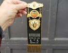 Knights Of Pythias Ribbon Badge Riverside Lodge No  149 Gordova Illinois Antique