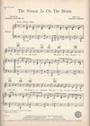 Jack Whiting  beat The Band  Susan Miller   George Abbott 1942 Flop Sheet Music
