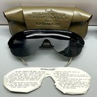2 Pairs Vtg 1984 Us Military Issue Black Aviator Sunglasses Mil-s-475d Rochester