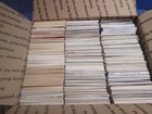  Hockey  Basketball  Football Medium Flat Rate Box Of Sportscards 1500  Cards