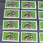 Monopoly Disney Edition 2001 Lot Replacement Parts Pieces 16 Show Time Cards