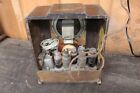 Vintage Sparton 65 Wood Cathedral Tombstone Tube Radio