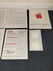 Original Apple Paperwork Documents With Stickers Vintage