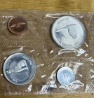 1967 Canada  800 Silver Proof Like Set In Cello