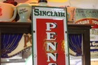 Rare Sinclair Pennsylvania Gas Service Station Dealer Porcelain Metal Sign Oil