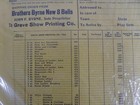 Brothers Byrne 8 Bells Vaudeville Troupe Photo Print Order Book Ca 1900 Antique