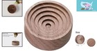 Stylish Round Wooden Essential Oil Diffuser For Yoga  Spa  And Home Relaxation